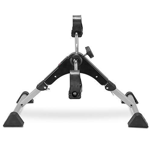iHomey Folding Pedal Exerciser Portable Under Desk Bike for Leg and Arm Physical Therapy Mini Cylcing Bike with LCD Display - JOY2ESpree