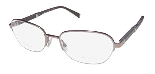 Max Mara 1265 Womens/Ladies Designer Half-rim Spring Hinges Premium Quality Gorgeous Eyeglasses/Glasses