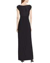 
                        
                          Muat gambar ke penampil Galeri, LAUREN RALPH LAUREN Visal Women's Mixed Media Metallic Gown Black Size 4
                        
                      