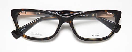 Max Mara 1205 Womens Designer Crystals Spring Hinges Premium Segment Authentic Eyeglasses/Eyewear