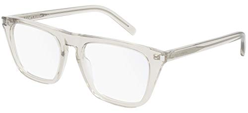 Saint Laurent SL 343 Beige Unisex Eyewear Frame 53/19/145