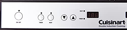 Cuisinart ICT-60 Double Induction Cooktop, One Size, Black - JOY2ESpree