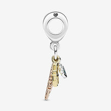 
                        
                          Muat gambar ke penampil Galeri, PANDORA Hamsa, All-Seeing Eye &amp; Feather - JOY2ESpree
                        
                      