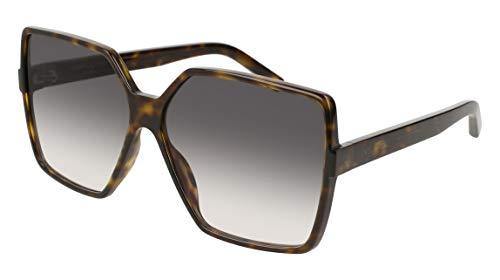 Saint Laurent BETTY SL 232 DARK HAVANA/GREY SHADED 63/13/135 women Sunglasses