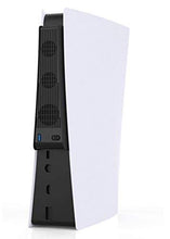 
                        
                          Load image into Gallery viewer, PS5 Cooling Fan, FANPL Cooling Station for Sony Playstation 5 Digital Edition &amp; Ultra HD Console with 3 Cooling Fans and USB Port - JOY2ESpree
                        
                      