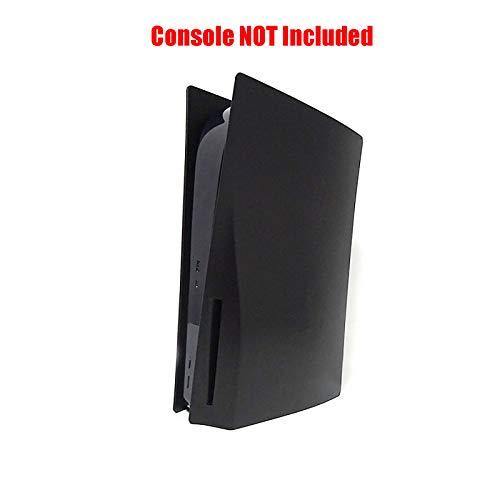 gotor Hard Shell Protective Case Skin Cover Housing Replacement for Playstation 5 PS5 Disk Console (Playstation 5 Disc Version, Black) - JOY2ESpree