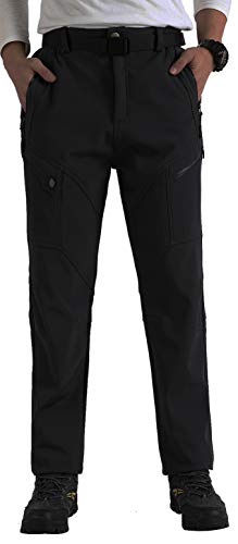 Singbring Men's Outdoor Windproof Waterproof Hiking Ski Snow Pants
