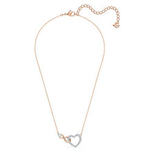 
                        
                          Load image into Gallery viewer, SWAROVSKI Women's Infinity Heart Jewelry Collections, Rose Gold Tone &amp; Rhodium Finish, Clear Crystals - JOY2ESpree
                        
                      