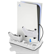 
                        
                          Load image into Gallery viewer, PS5 Cooling Fan, PS5 Cooler, Vertical Stand for Playstation 5 Digital Edition &amp; Ultra HD Game Console - JOY2ESpree
                        
                      