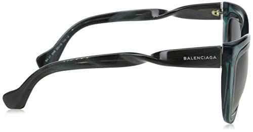 Sunglasses Balenciaga BA 27 BA0027 89B turquoise/other / gradient smoke