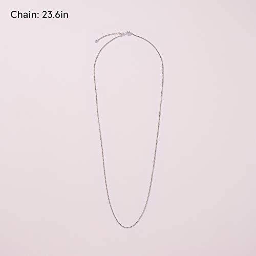 Pandora Jewelry Curb Chain Sterling Silver Necklace, 23.6" - JOY2ESpree