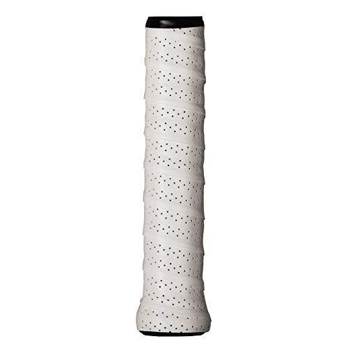 Wilson Pro Overgrip Perforated 12 Pack - White - Tennis - Badminton - Squash - JOY2ESpree