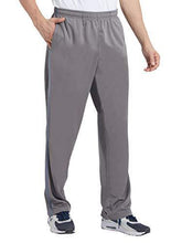 
                        
                          गैलरी व्यूवर में इमेज लोड करें, Duuluup Mens Jogger Sweatpants with Pockets Open Bottom Elastic Waist Workout Pants for Training Track Running - JOY2ESpree
                        
                      