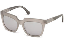 
                        
                          Load image into Gallery viewer, Balenciaga Women's BA0068 Semi Shiny Transparent Light Grey/Gradient Smoke Flash
                        
                      