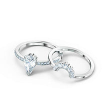 
                        
                          Muat gambar ke penampil Galeri, SWAROVSKI Women's Attract Ring Collection, Rhodium Finish, Clear Crystals - JOY2ESpree
                        
                      