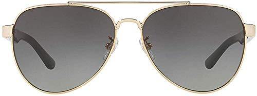 TORY BURCH TY6070 327111 GOLD AVIATOR SUNGLASSES 57MM - JOY2ESpree