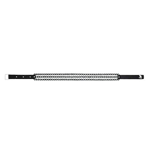 SWAROVSKI Women's Leather Look Crystal Power Bracelet Collection - JOY2ESpree