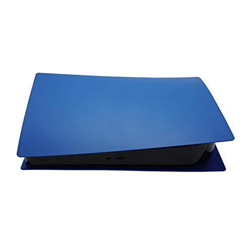 PS5 Console Replacement Plate, Game Case Skin Cover Shell Prevent Dust and Scratches for Digital Version (Blue: Actual Face Plates, Not Just A Decal) - JOY2ESpree