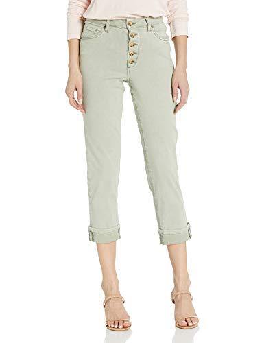 Jag Jeans Women's Joan Straight Button Fly Crop Pant
