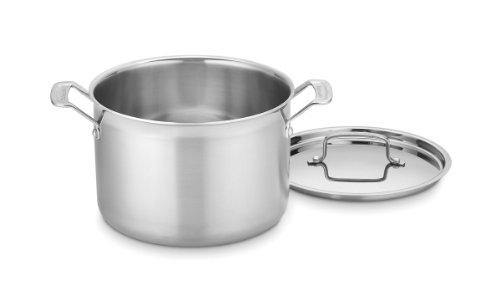 Cuisinart MultiClad Pro Stainless 8-Quart Stockpot with Cover - JOY2ESpree