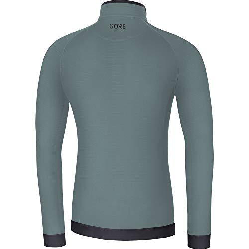 Gore Bike Wear Men's M Thermo Light Shirt, Nordic Blue/Black, Small