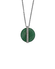 
                        
                          Muat gambar ke penampil Galeri, Swarovski Crystal Disk Plated Necklace - JOY2ESpree
                        
                      