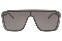 
                        
                          Muat gambar ke penampil Galeri, Saint Laurent SL 364 MASK BLACK/SILVER 99/1/140 unisex Sunglasses
                        
                      