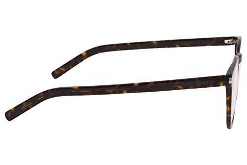 Saint Laurent Slim SL30 003 Eyeglasses Men's Havana Full Rim Optical Frame 49mm