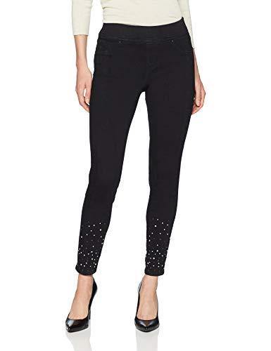 Jag Jeans Women's Marla Denim Legging, Black Pearls, X