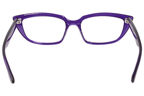 Balenciaga Everyday BB0063O 003 Eyeglasses Women's Violet Optical Frame 52mm