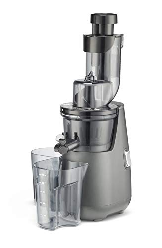 Cuisinart CSJ-300 Easy Clean Slow Juicer, 10.24"(L) x 6.97"(W) x 18.27"(H), Silver/Black - JOY2ESpree