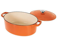 
                        
                          Cargar imagen en el visor de la galería, Cuisinart Cast Iron Casserole, Terracotta Orange, 5.5 Quart - JOY2ESpree
                        
                      