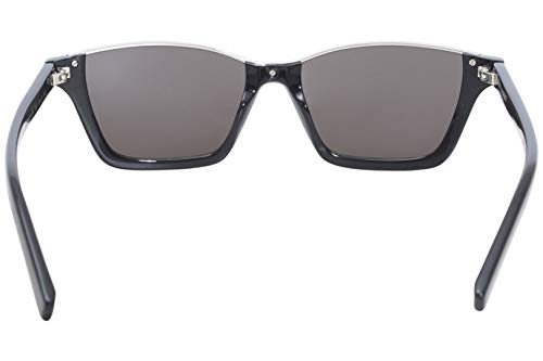 Saint Laurent SL365 002 Black Dylan Rectangle Sunglasses Lens Category 3 Size 5