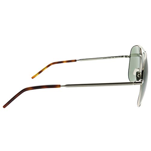 Sunglasses Saint Laurent CLASSIC 11 FOLK- 002 Silver/Green