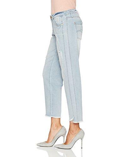 Jag Jeans Women's Logan Straight Ankle Jean in Platinum Denim