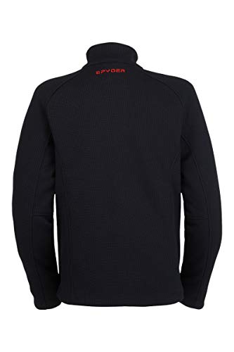 Spyder Active Sports Men's Constant Full Zip Mid-Weight Mock Neck Sweater