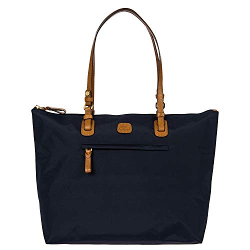 Bric's Women's x-Travel 2.0 Large Sportina Shopper Tote Bag, Navy, One Size