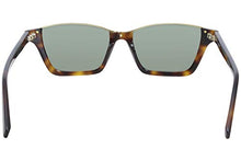 
                        
                          Load image into Gallery viewer, Saint Laurent SL365 001 Havana Dylan Rectangle Sunglasses Lens Category 2 Size
                        
                      