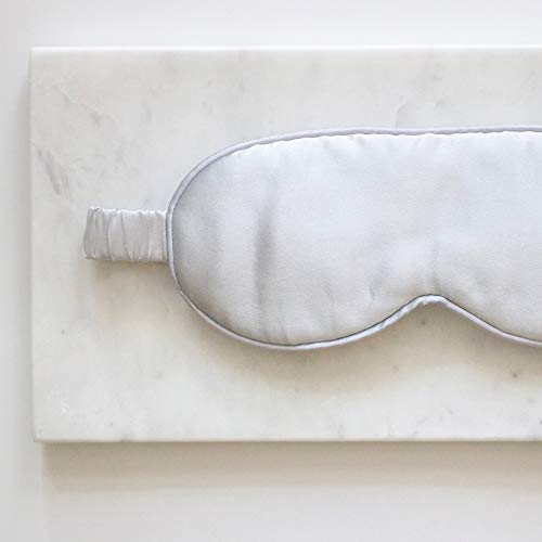 Silk Dreams Sleeping Mask with Pouch - Blackout Night Sleep Mask