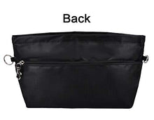 
                        
                          Cargar imagen en el visor de la galería, Vercord Purse Organizer Insert Bag Tote Handbags Pocketbook Inserts Organizers Zipper 11 Pockets Black Medium
                        
                      
