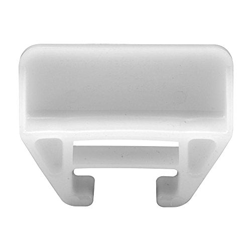 Prime-Line Products R 7221 Drawer Track Guide and Glides,(Pack of 2) , White , 2-7/16"