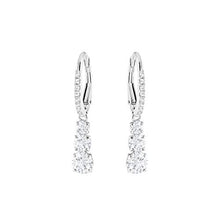 
                        
                          Cargar imagen en el visor de la galería, SWAROVSKI Women's Attract Trilogy Jewelry Collection, Rhodium Finish, Clear Crystals - JOY2ESpree
                        
                      