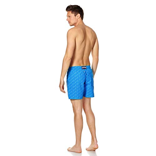Vilebrequin Men's Moorea Micro Turtles Swim Trunk