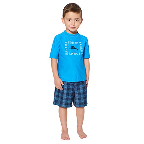 Tommy Bahama Boys' Rashguard and Trunks Swimsuit Set