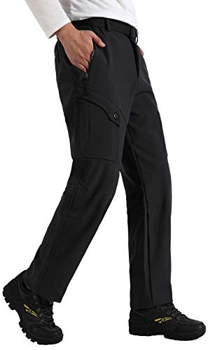 Singbring Men's Outdoor Windproof Waterproof Hiking Ski Snow Pants