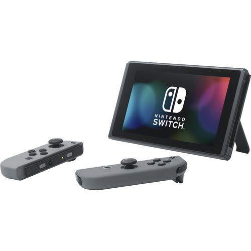 Nintendo Switch (Gray) Bundle with Zelda: Breath of the Wild + 6Ave Cloth - JOY2ESpree
