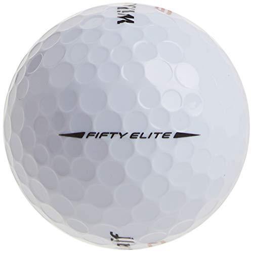Wilson Golf Staff Fifty Elite Golf Balls, Dozen Slide Pack, White - WGWP17002 - JOY2ESpree