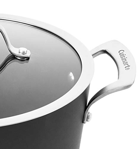 Cuisinart Conical Hard Anodized Cookware Set, Medium, Black - JOY2ESpree