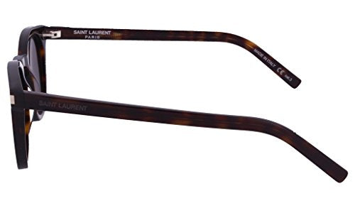 Saint Laurent - SL 28, Geometric, acetate, men, DARK HAVANA/SMOKE(004), 49/23/140