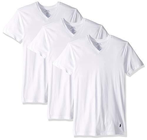 Polo Ralph Lauren Men's Slim Fit w/Wicking 3-Pack V-Neck